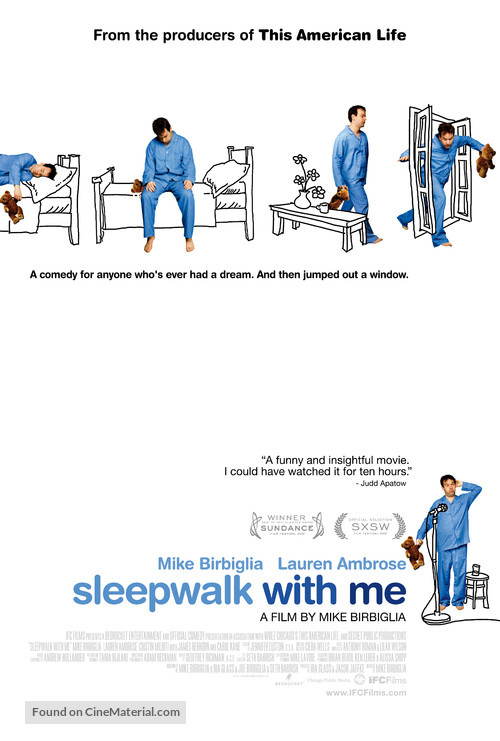 Sleepwalk with Me - Movie Poster