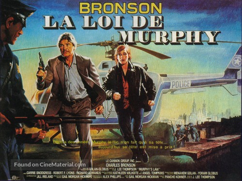 Murphy&#039;s Law - French Movie Poster
