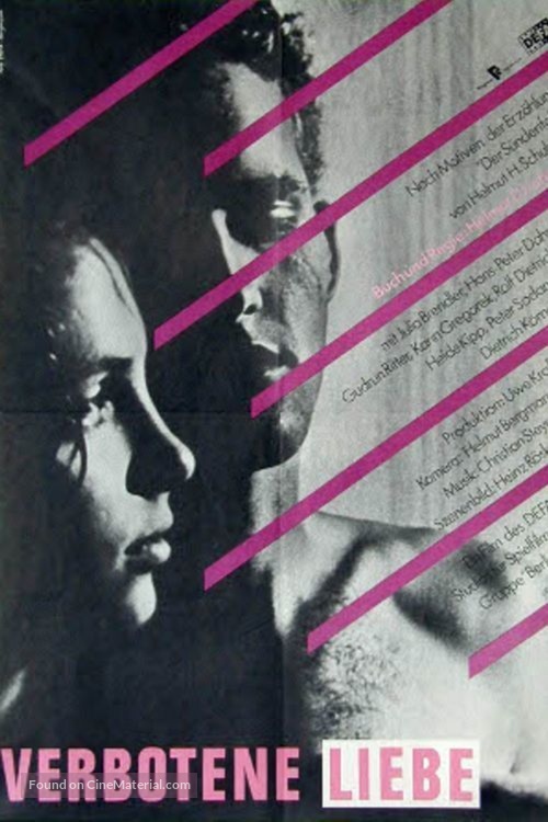 Verbotene Liebe - German Movie Poster