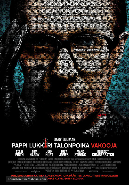 Tinker Tailor Soldier Spy - Finnish Movie Poster