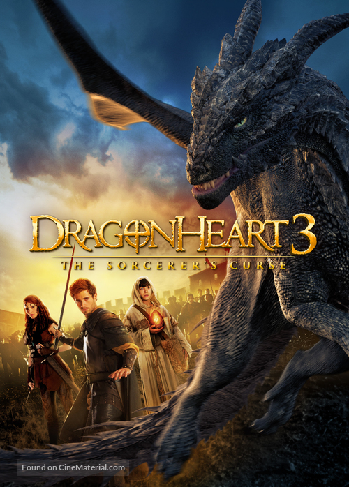 Dragonheart 3: The Sorcerer&#039;s Curse - DVD movie cover