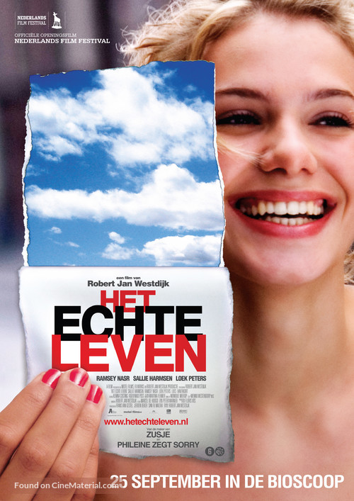 Het echte leven - Dutch Movie Poster