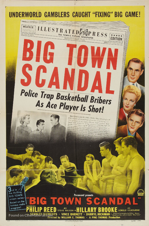 Big Town Scandal - Movie Poster