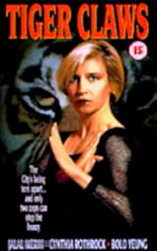 Tiger Claws - British poster