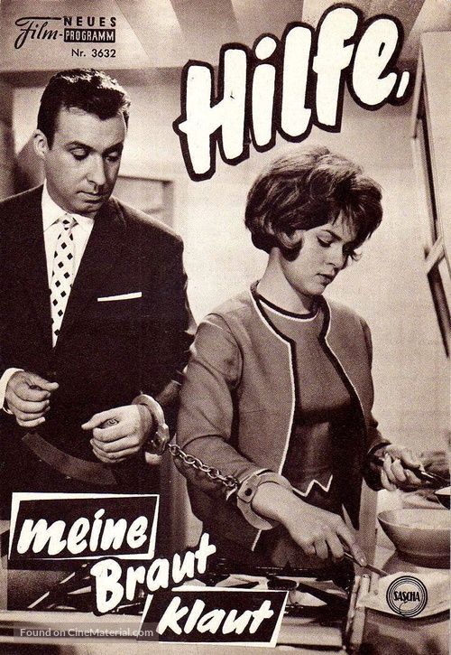 Hilfe, meine Braut klaut - German poster