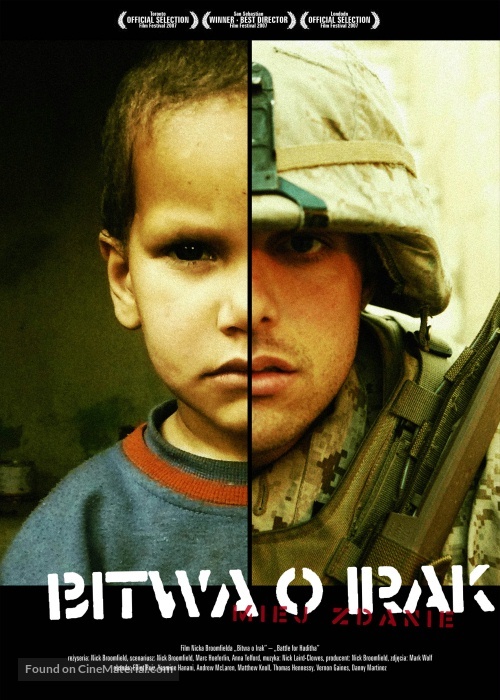 Battle for Haditha - Polish poster