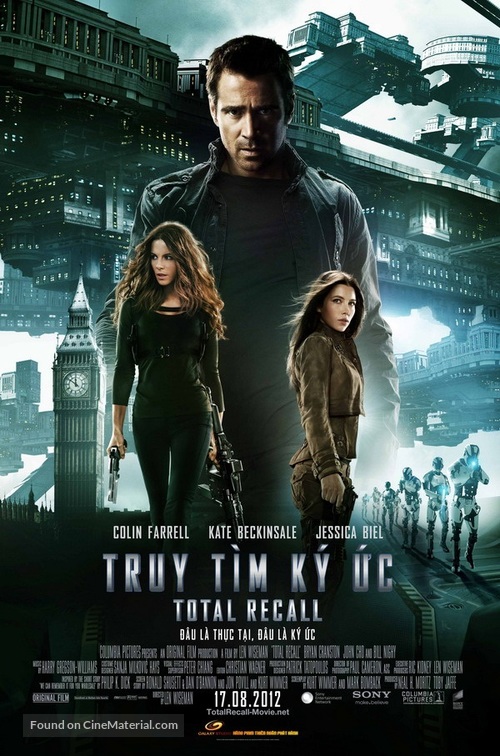 Total Recall - Vietnamese Movie Poster