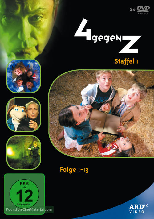 &quot;4 gegen Z&quot; - German DVD movie cover