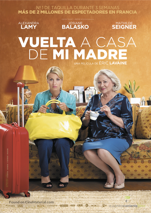 Retour chez ma m&egrave;re - Spanish Movie Poster