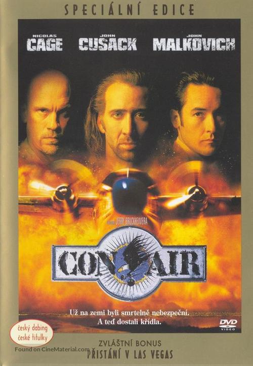 Con Air - Czech DVD movie cover