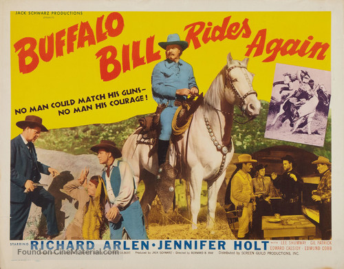 Buffalo Bill Rides Again - Movie Poster