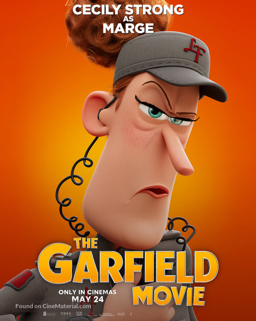 The Garfield Movie - British Movie Poster