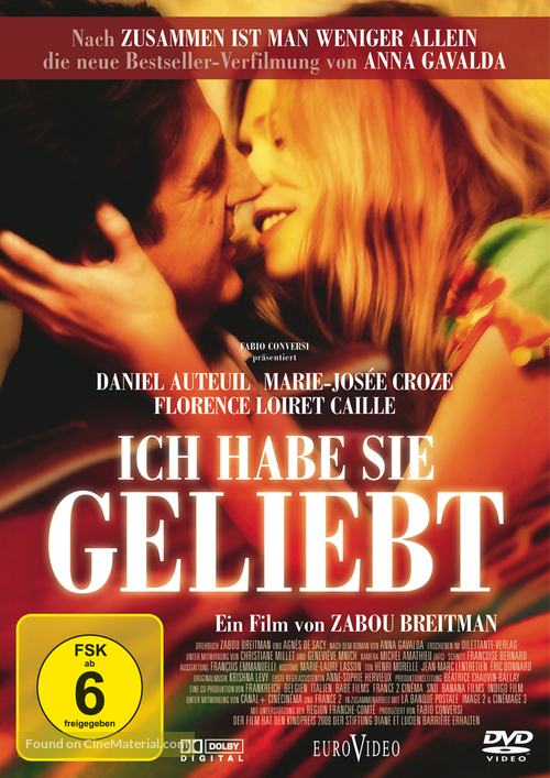 Je l&#039;aimais - German DVD movie cover