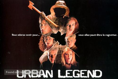 Urban Legend - French Movie Poster