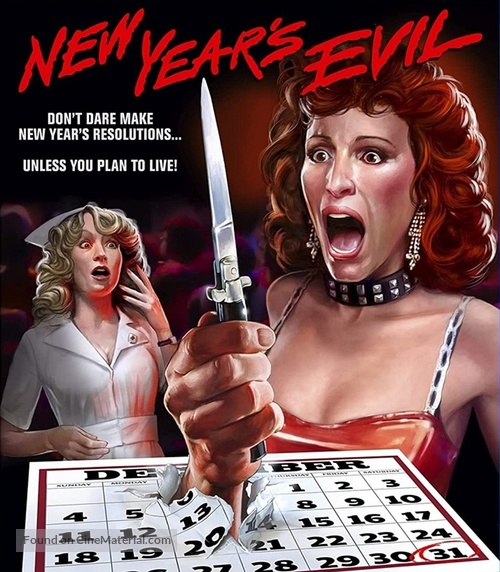 New Year&#039;s Evil - Blu-Ray movie cover