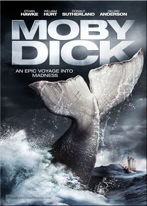 &quot;Moby Dick&quot; - DVD movie cover