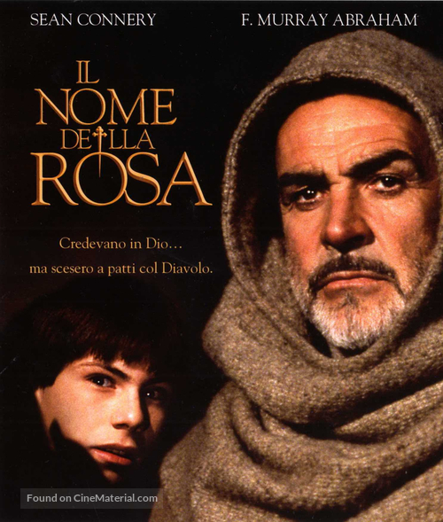 The Name of the Rose - Italian Blu-Ray movie cover