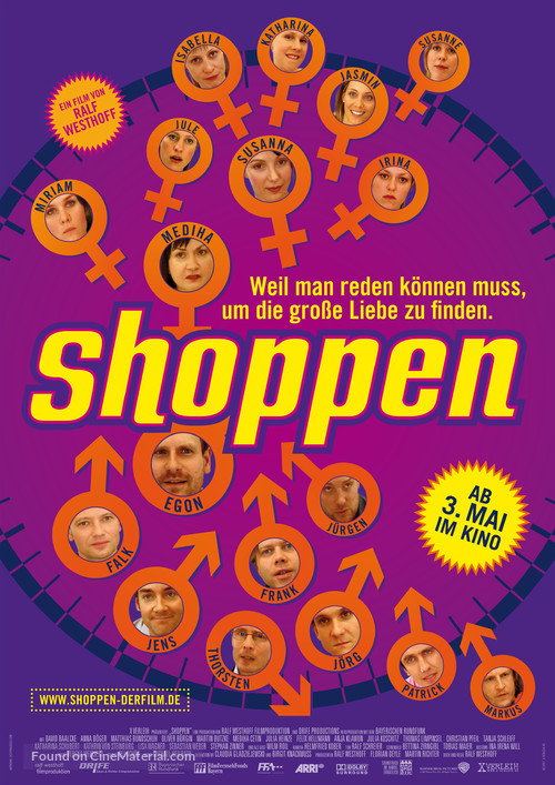 Shoppen - German poster