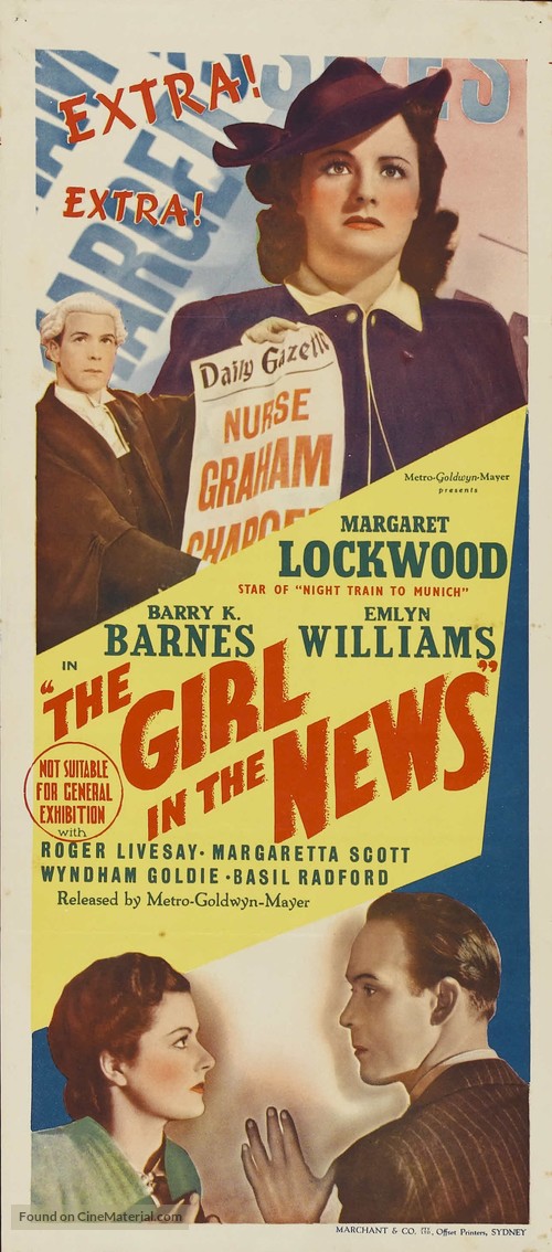 Girl in the News - Australian Movie Poster