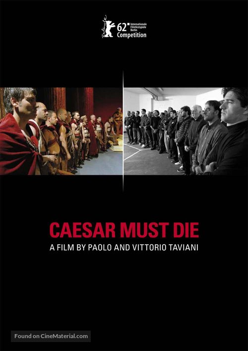 Cesare deve morire - DVD movie cover