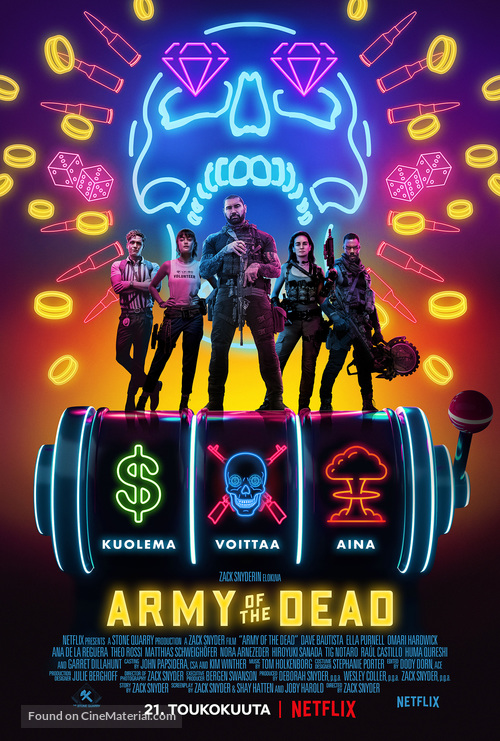 Army of the Dead - Finnish Movie Poster