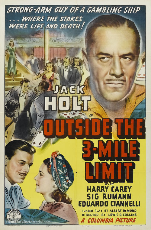 Outside the Three-Mile Limit - Movie Poster