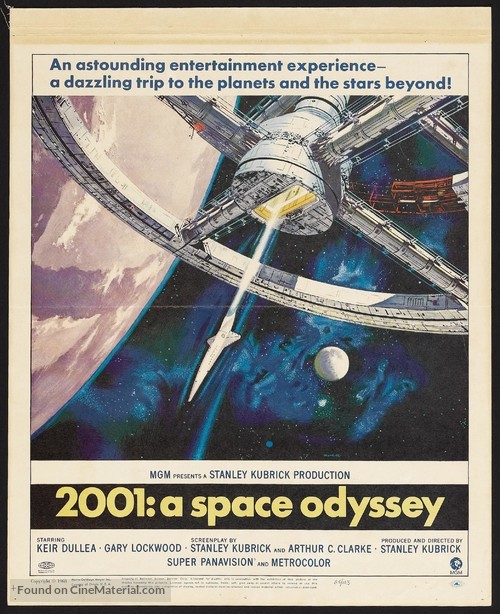 2001: A Space Odyssey - Movie Poster