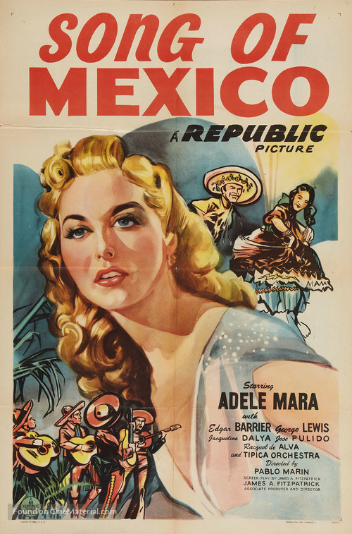 Song of Mexico - Movie Poster
