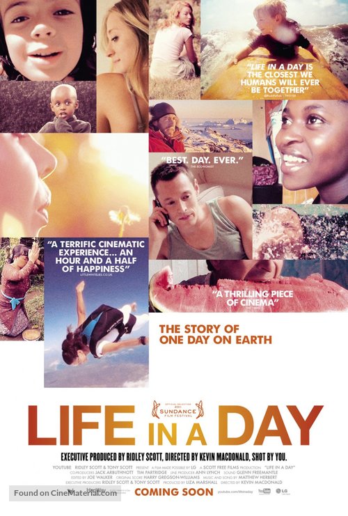 Life in a Day - British Movie Poster