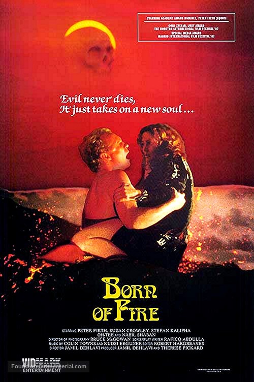 Born of Fire - British Movie Poster