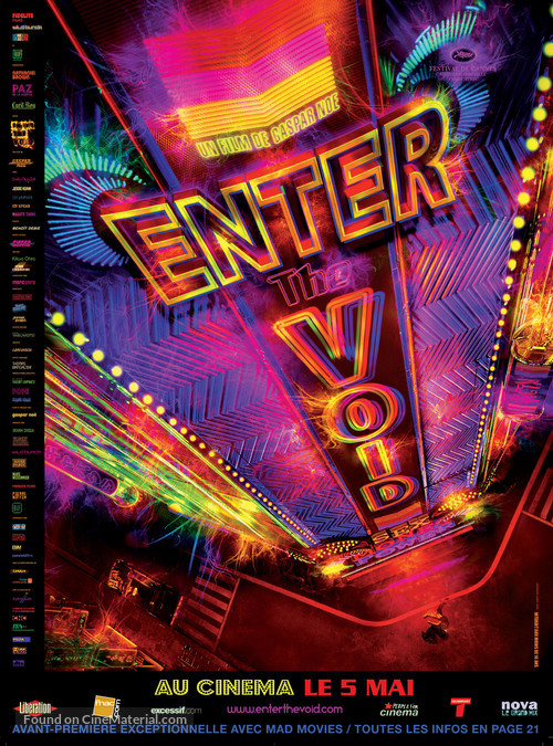 Enter the Void - French Movie Poster