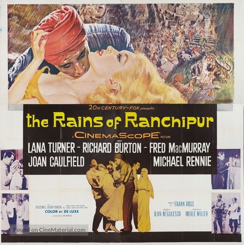 The Rains of Ranchipur - Movie Poster