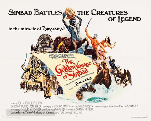 The Golden Voyage of Sinbad - Movie Poster