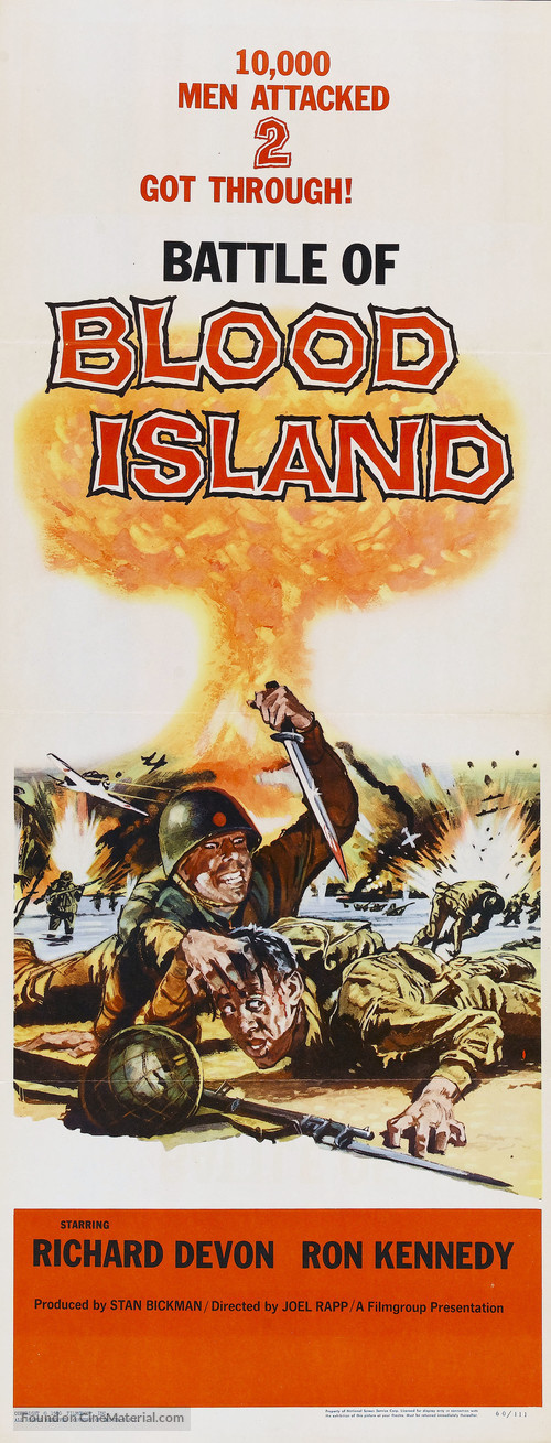 Battle of Blood Island - Movie Poster