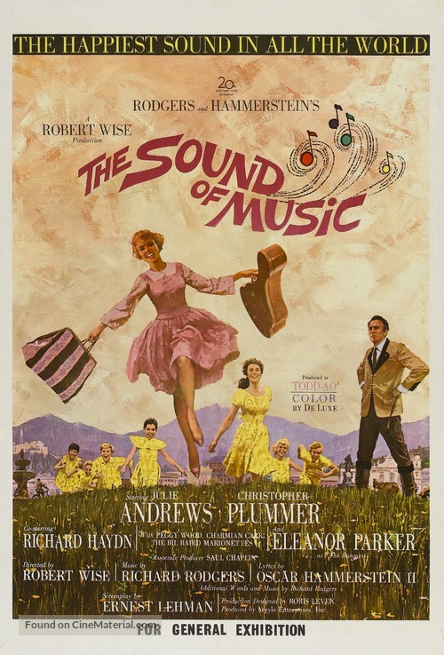 The Sound of Music - Australian Movie Poster