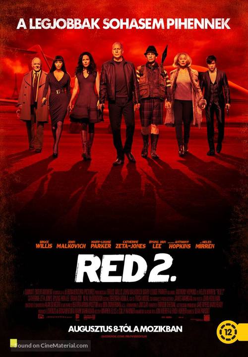 RED 2 - Hungarian Movie Poster