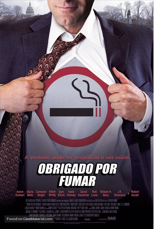 Thank You For Smoking - Brazilian Movie Poster