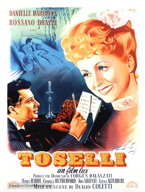 Serenade van Toselli - French Movie Poster