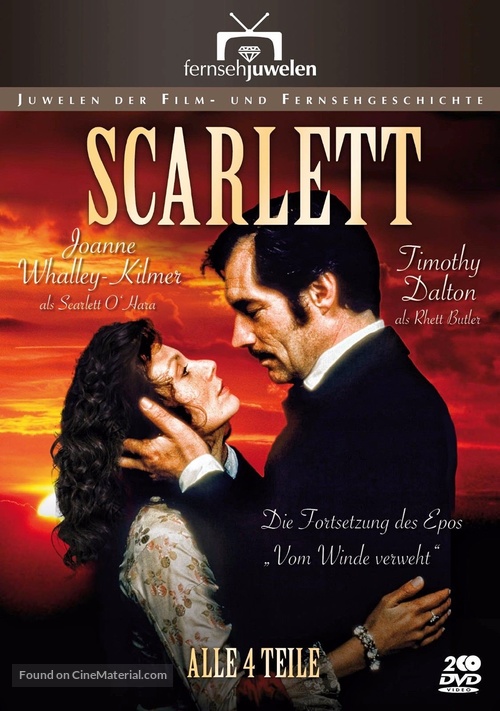 &quot;Scarlett&quot; - German DVD movie cover