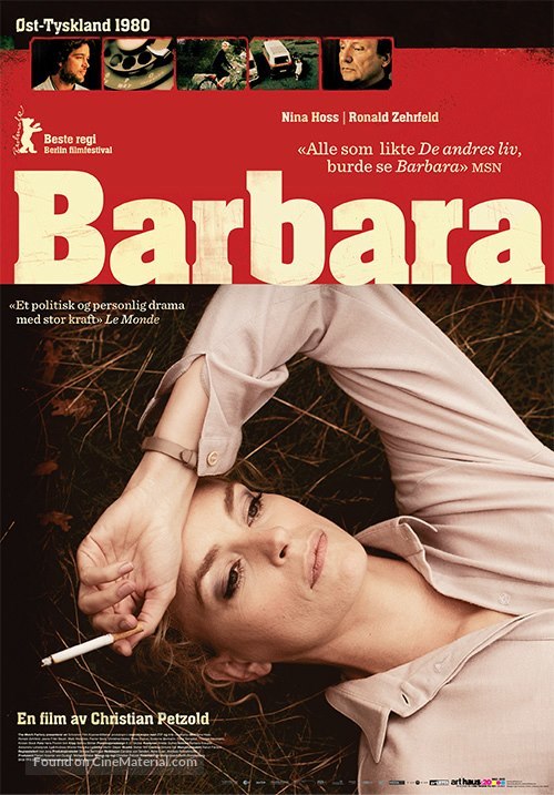 Barbara - Norwegian Movie Poster