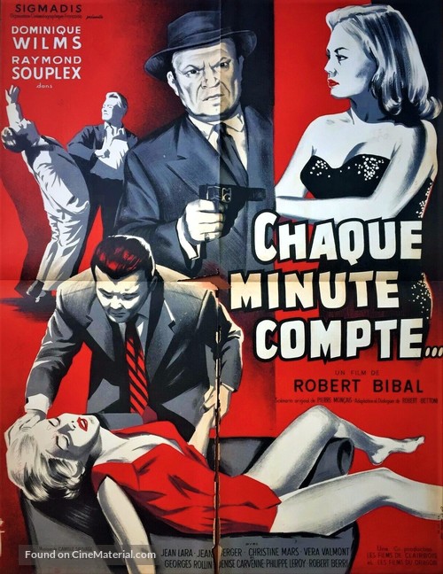 Chaque minute compte - French Movie Poster