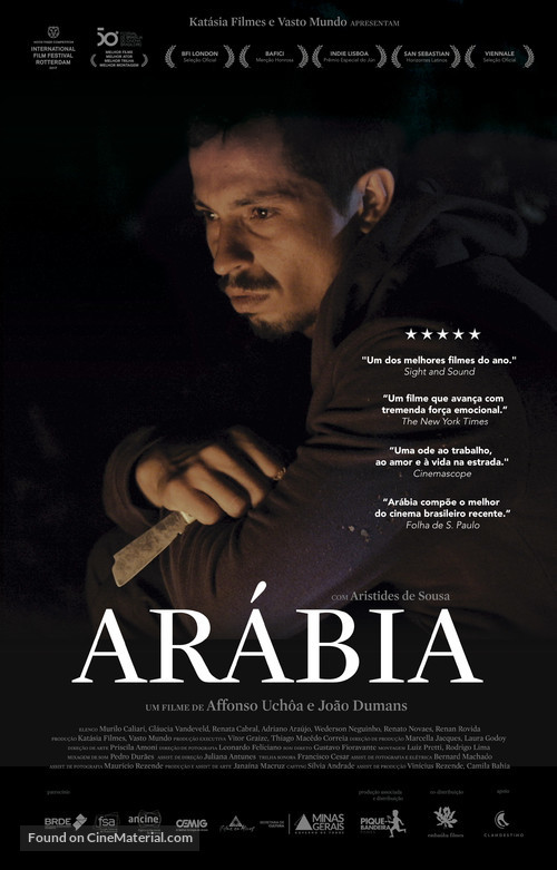 Ar&aacute;bia - Brazilian Movie Poster