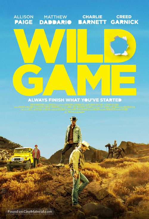 Wild Game - Movie Poster