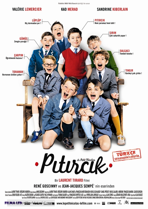 Le petit Nicolas - Turkish Movie Poster