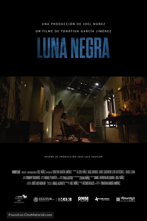 Luna negra - Mexican Movie Poster