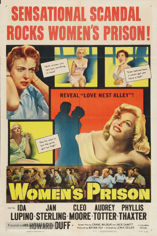 Women&#039;s Prison - Movie Poster