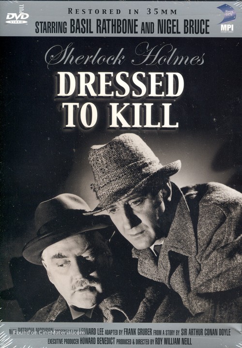 Dressed to Kill - DVD movie cover