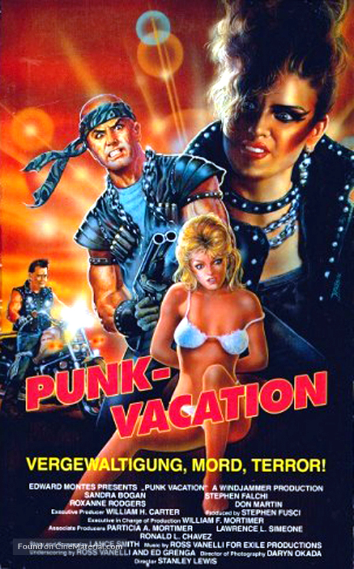 Punk Vacation - German Movie Poster