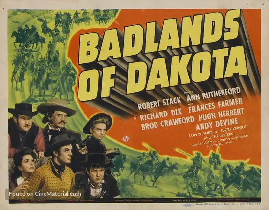 Badlands of Dakota - Movie Poster