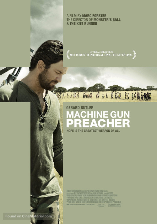 Machine Gun Preacher - Swiss Movie Poster